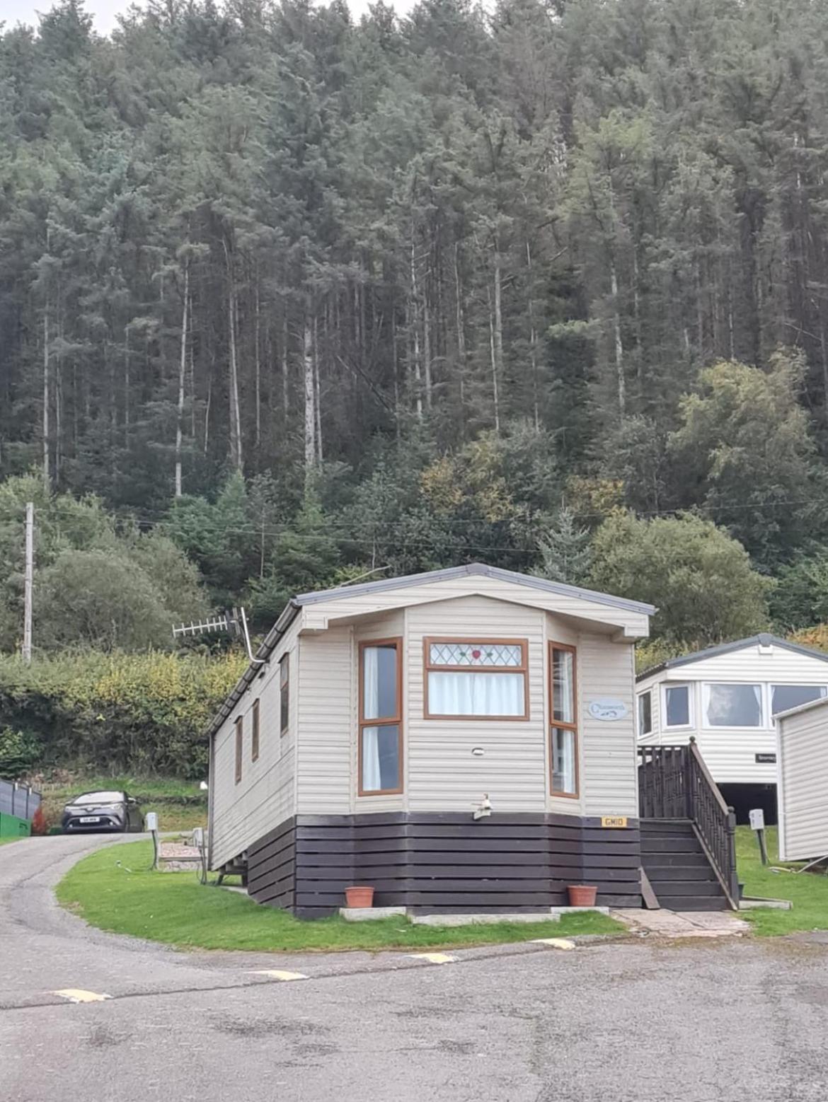 Sea Viev Static Caravan In Clarach Bay Holiday Village Aberystwyth Exterior foto